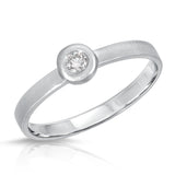 Diamond Bezel Ring