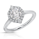 Diamond Halo Engagement Ring