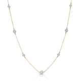 Diamond Station Necklace