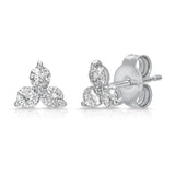 Flower Diamond Earrings