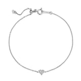 Heart Shape Diamond Bracelet